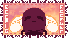 eggbug forever stamp, where eggbug smiles softly